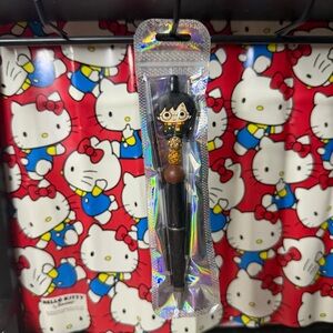 Harry Potter Focal Beaded Pen, With Blue And Black Ink Replacements